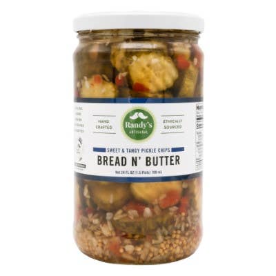 Randy's Bread 'N Butter Pickles - Sweet Chip -  24oz