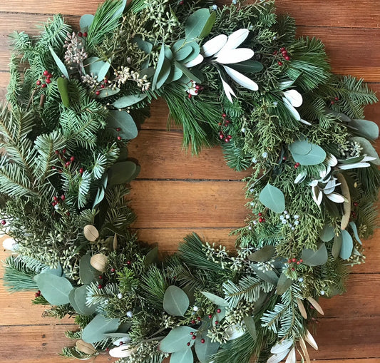 On the Farm Wreath Making-Morning Sun Flower Farm
