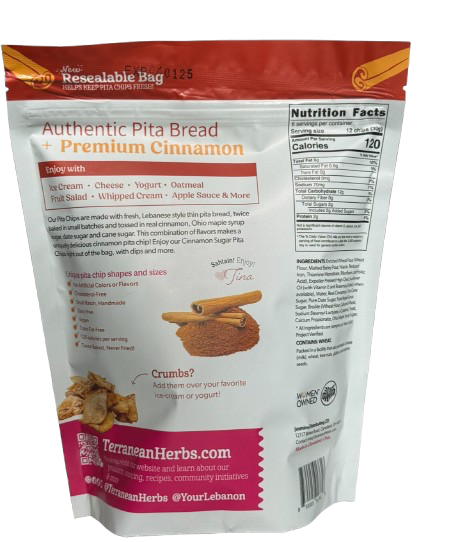 Cinnamon Sugar Pita Chips (6.5 oz)