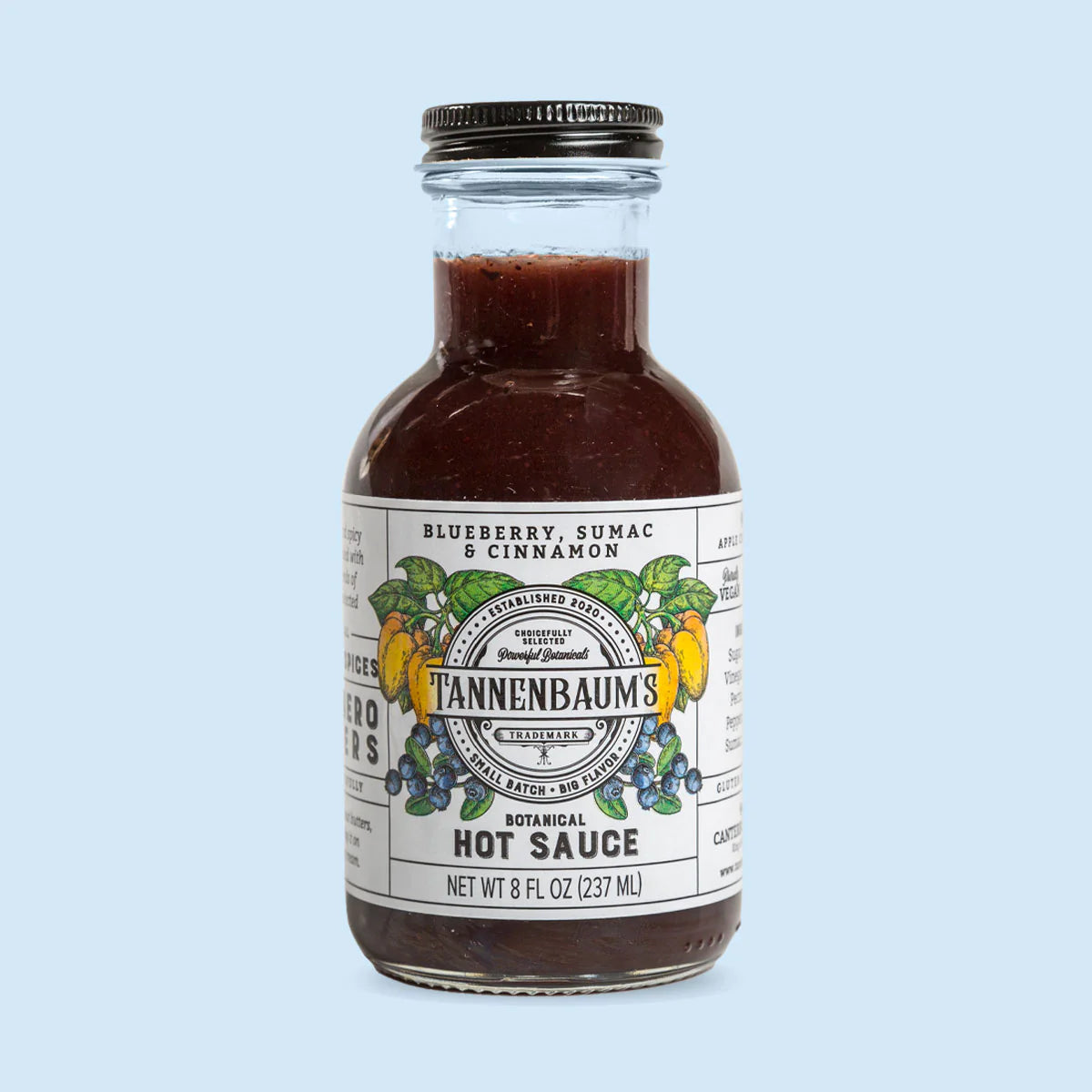 BLUEBERRY, SUMAC & CINNAMON BOTANICAL HOT SAUCE