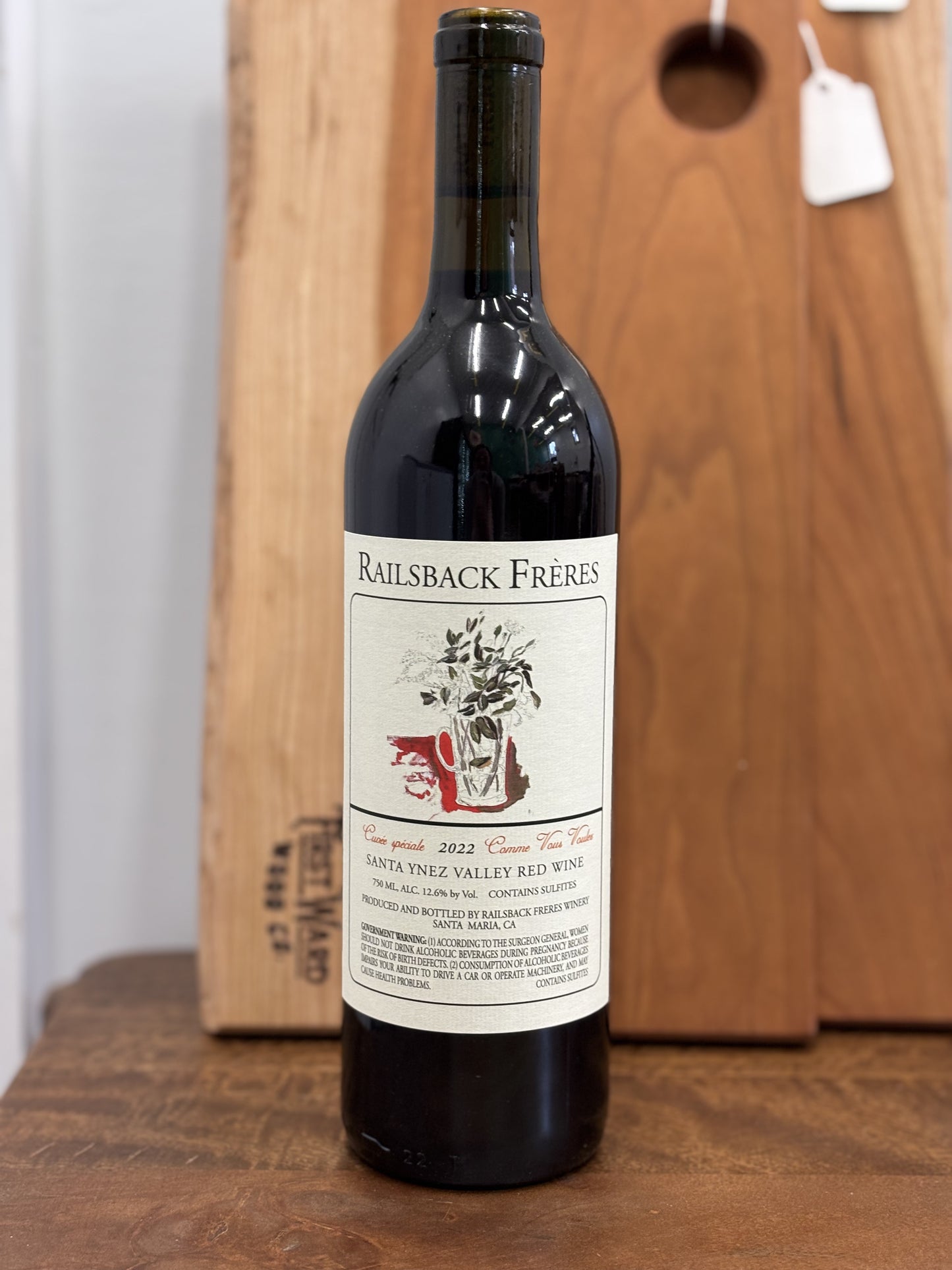 Railsback Frères Carignan "Comme Vous Voulez" 2022