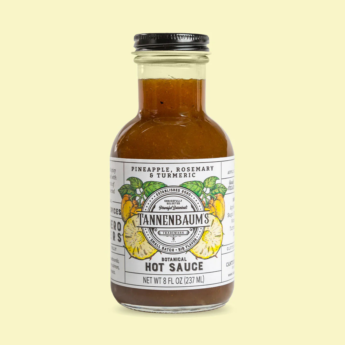 PINEAPPLE, ROSEMARY & TURMERIC BOTANICAL HOT SAUCE
