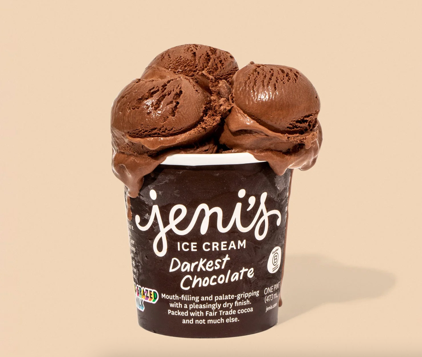 Darkest Chocolate Ice Cream Pint