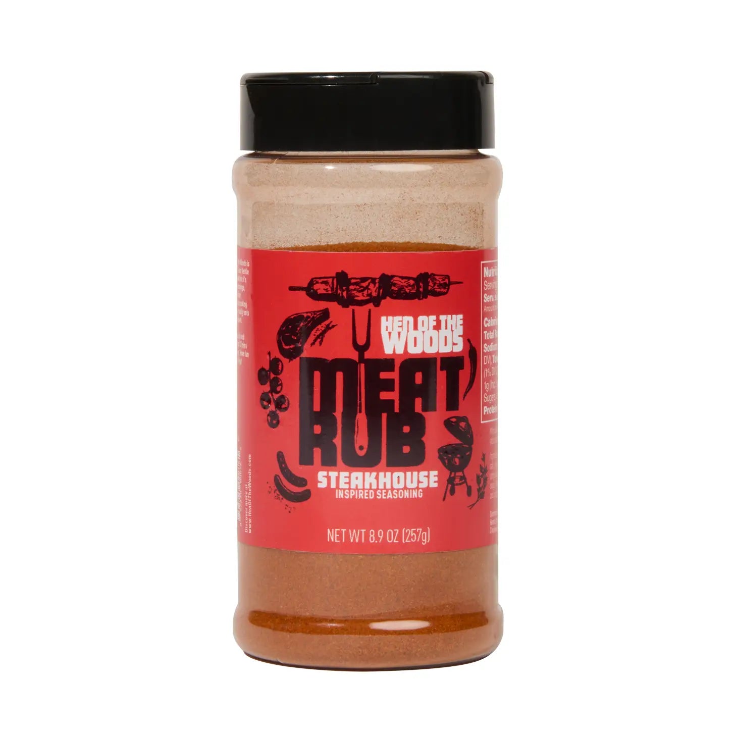 Steakhouse Style Meat Rub 9 oz Hen of the Woods Seasonings The