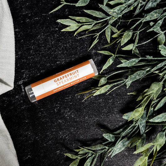 Grapefruit Spearmint Beeswax Chapstick