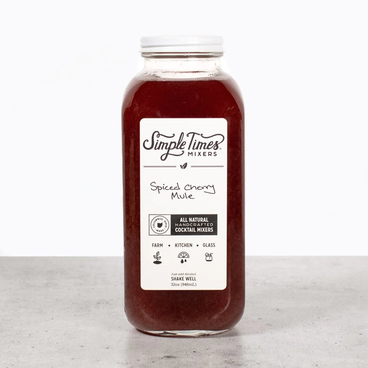Spiced Cherry Mule