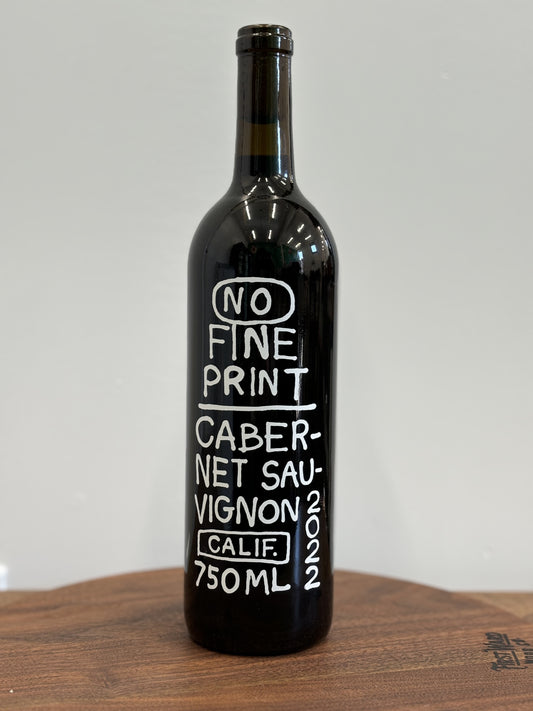 No Fine Print Cabernet Sauvignon 2022