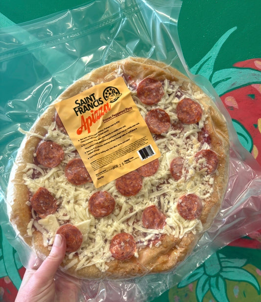 Pre Order St Francis Supreme Pizza Pick up 5/12 after 1 Pm