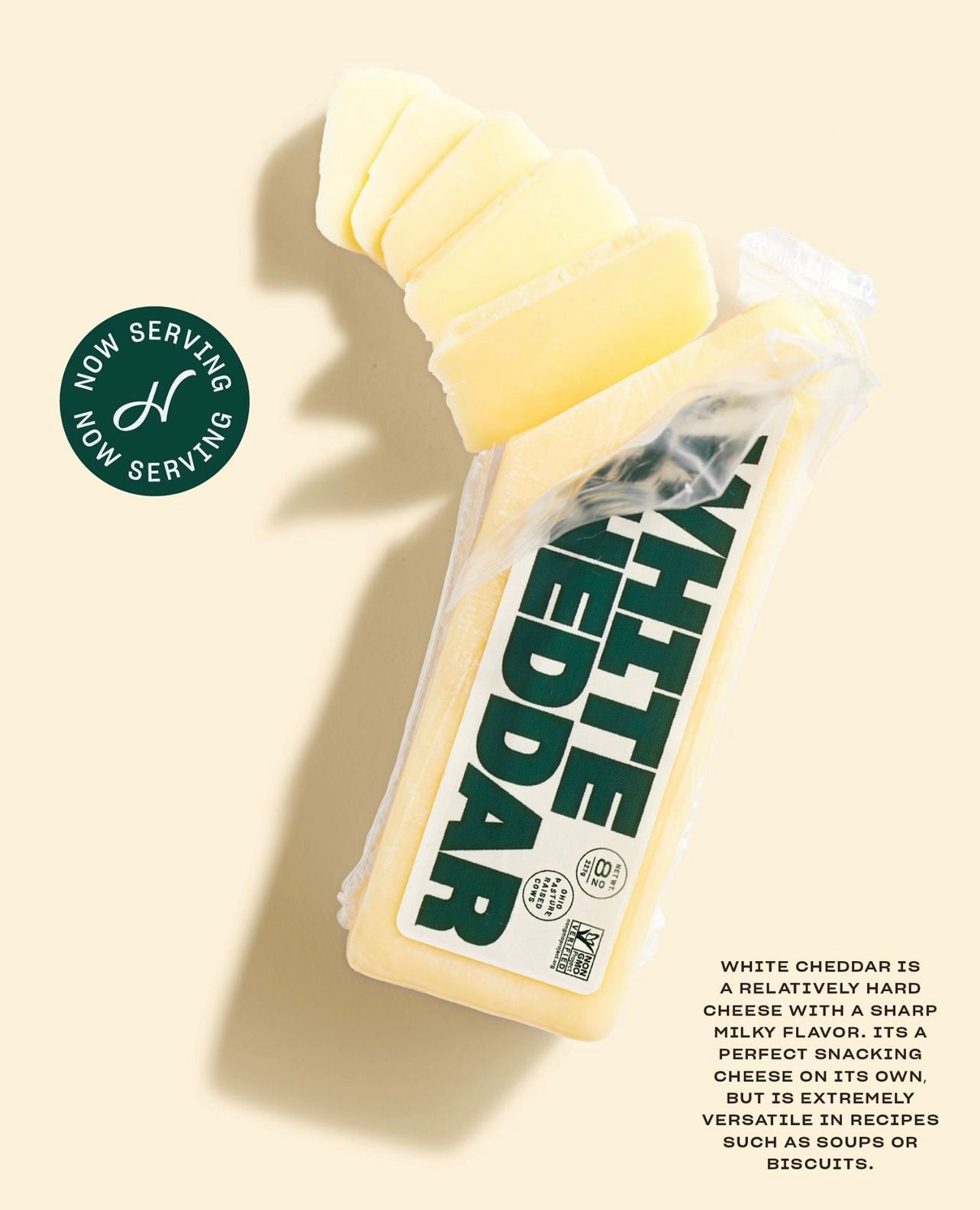 White Cheddar - Cracker Cut
