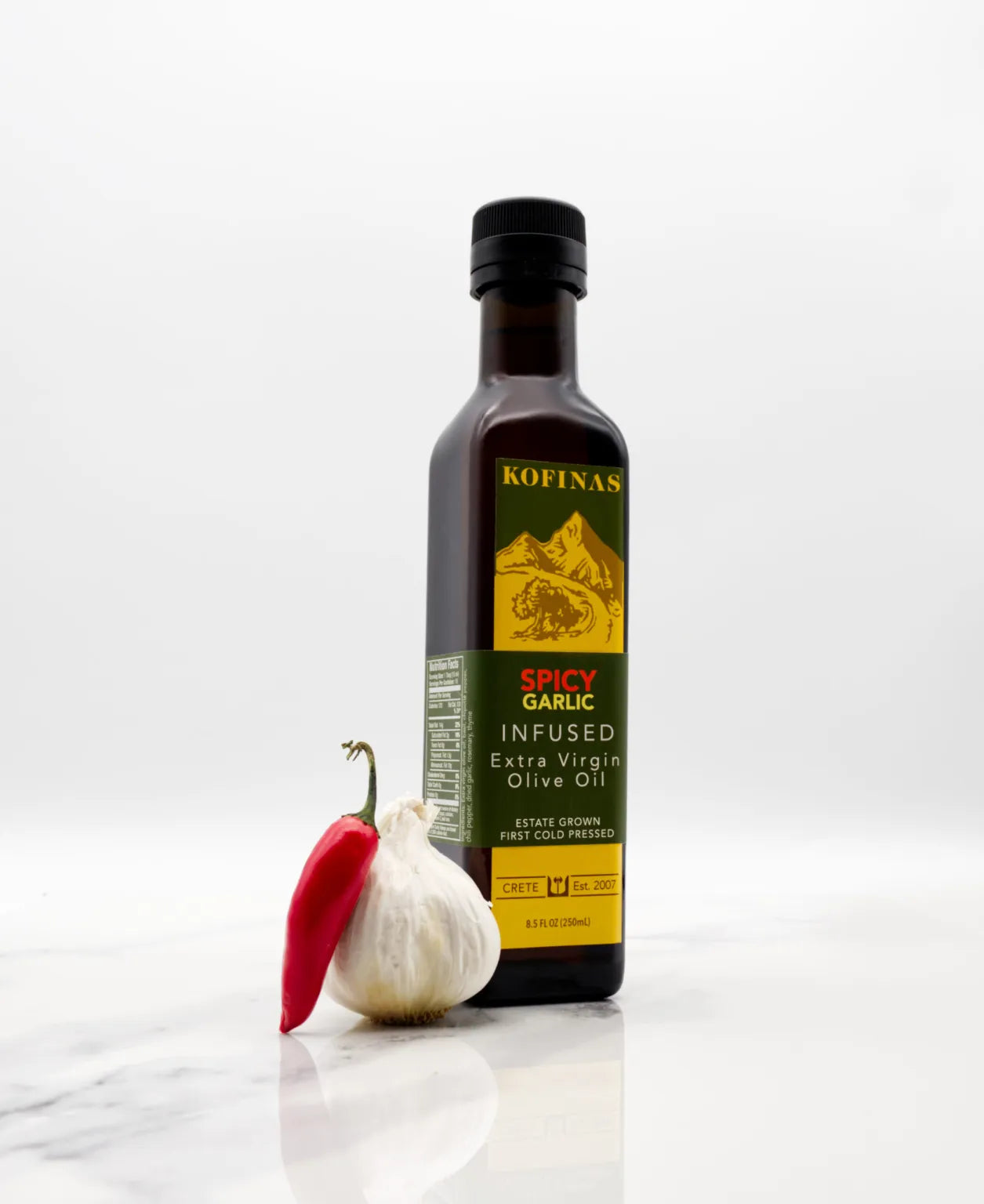 Spicy Garlic Infused EVOO